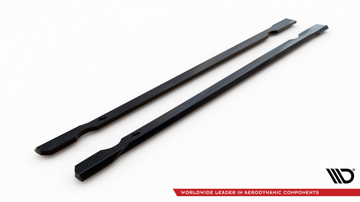 Maxton Design Side Skirts Diffusers V.4 Volkswagen Golf R / R-Line Mk7