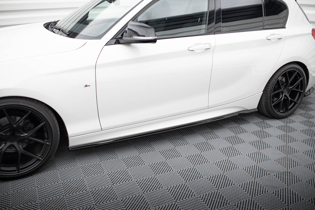 Maxton Design Side Skirts Diffusers V.5 BMW 1 M-Pack / M140i F20 Facelift