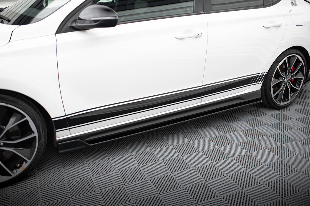 Maxton Design Side Skirts Diffusers V.5 Hyundai I30 N Mk3 / Mk3 FL Hatchback/ Fastback