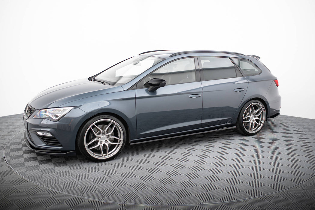 Maxton Design Side Skirts Diffusers V.5 Seat Leon Cupra / FR Mk3 / Mk3 Facelift