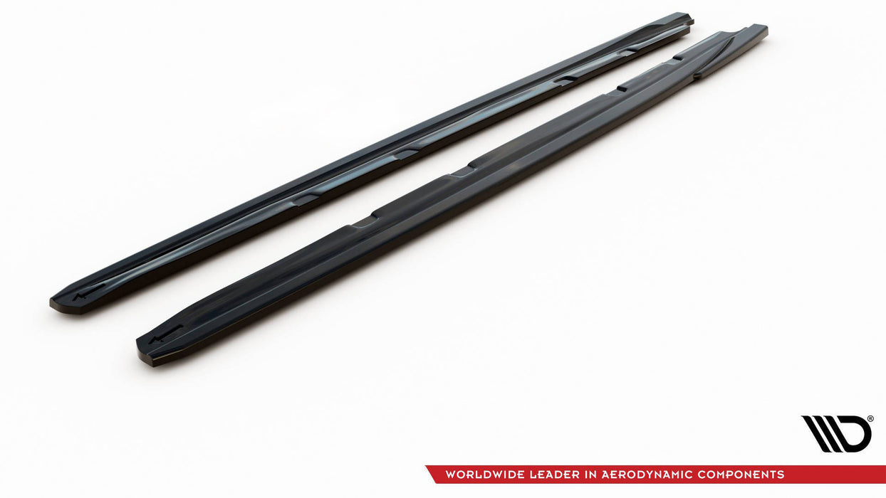 Maxton Design Side Skirts Diffusers V.5 Seat Leon Cupra / FR Mk3 / Mk3 Facelift
