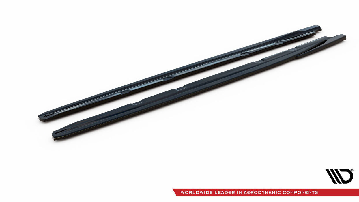 Maxton Design Side Skirts Diffusers V.5 Seat Leon Cupra / FR Mk3 / Mk3 Facelift