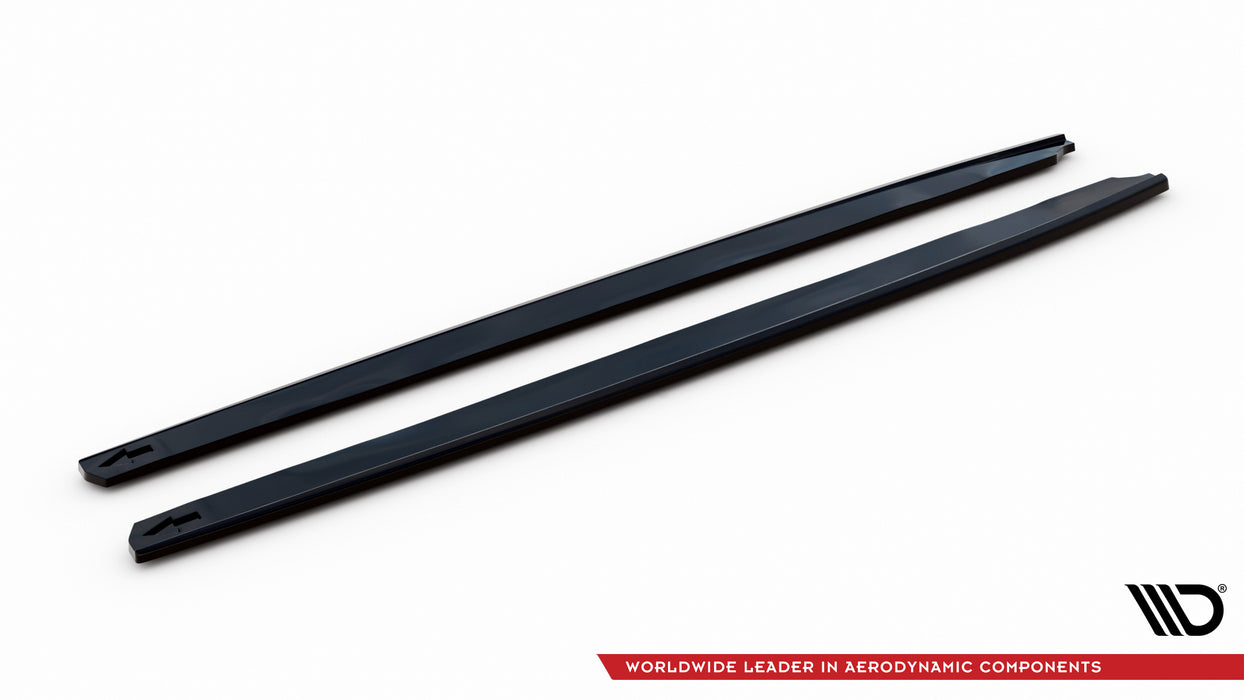 Maxton Design Side Skirts Diffusers V.5 Seat Leon Cupra / FR / Standard Mk3 / Mk3 Facelift
