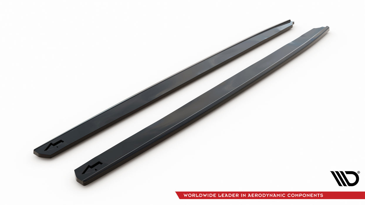 Maxton Design Side Skirts Diffusers V.5 Seat Leon Cupra / FR / Standard Mk3 / Mk3 Facelift