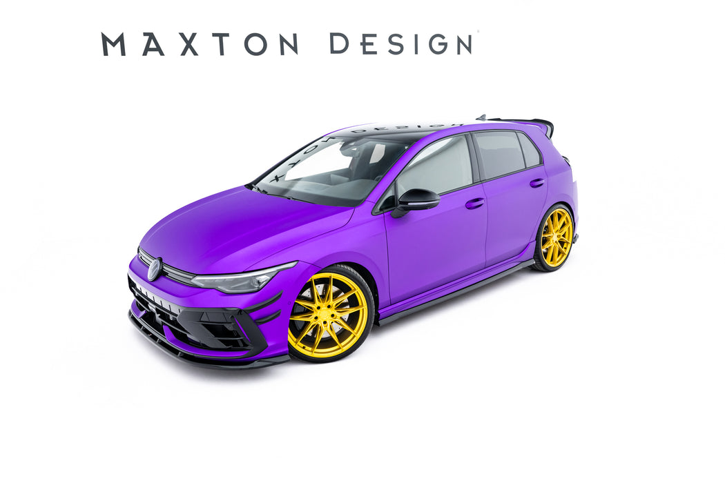 Maxton Design Side Skirts Diffusers V.5 Volkswagen Golf R  Mk8 / Mk8 Facelift