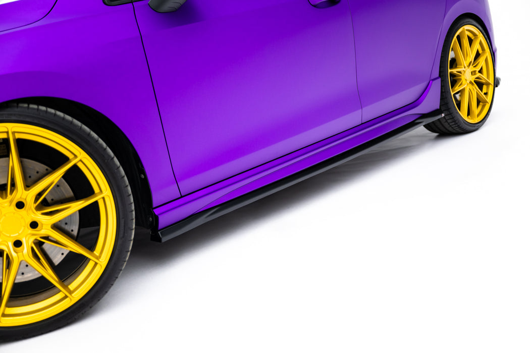 Maxton Design Side Skirts Diffusers V.5 Volkswagen Golf R  Mk8 / Mk8 Facelift