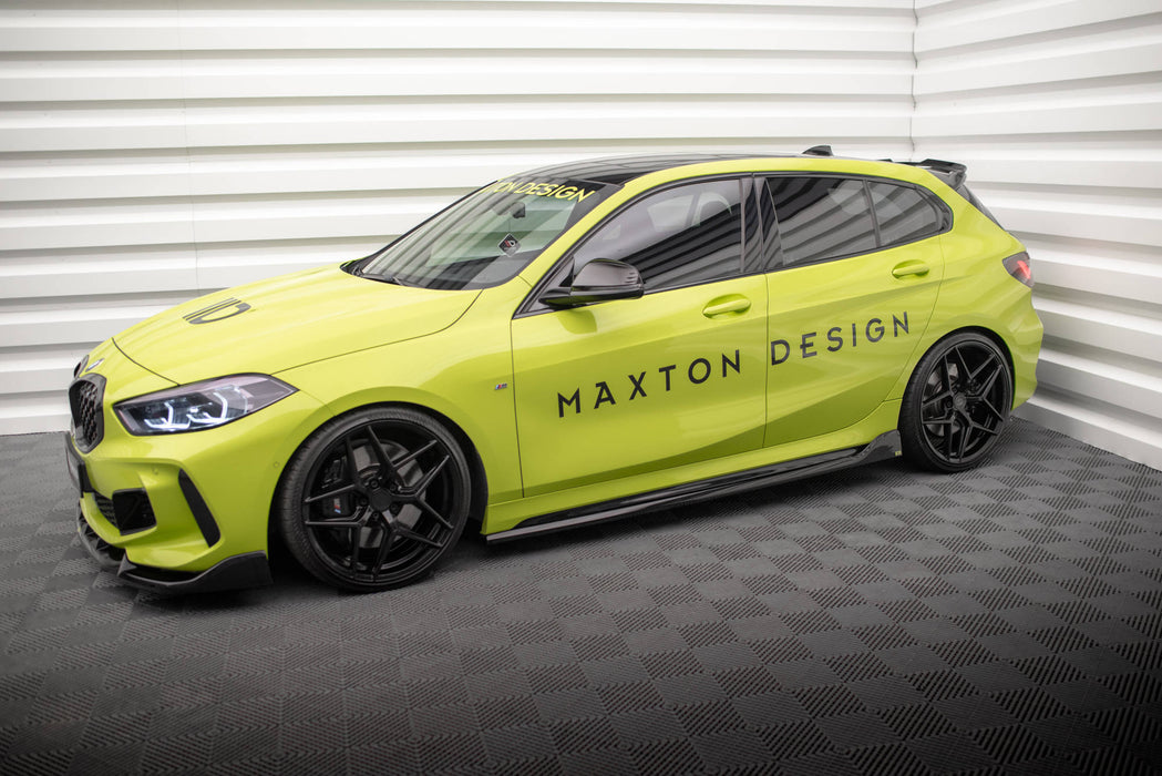 Maxton Design Side Skirts Diffusers V.5 for BMW 1 M-Pack/ M135i / 128ti F40