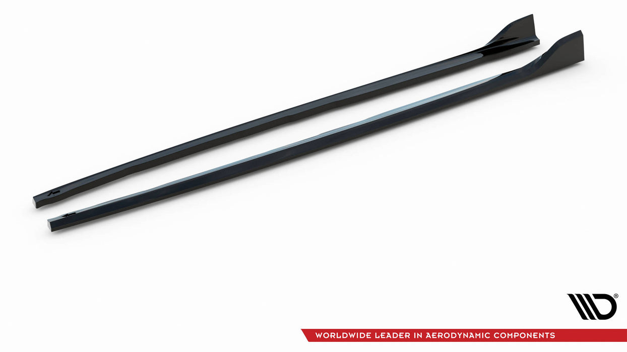 Maxton Design Side Skirts Diffusers V.5 for BMW 1 M-Pack/ M135i / 128ti F40