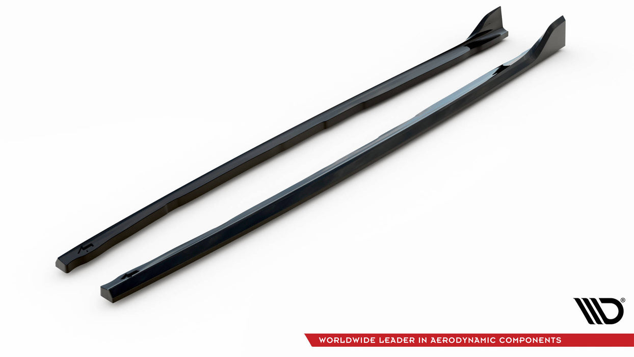 Maxton Design Side Skirts Diffusers V.5 for BMW 1 M-Pack/ M135i / 128ti F40