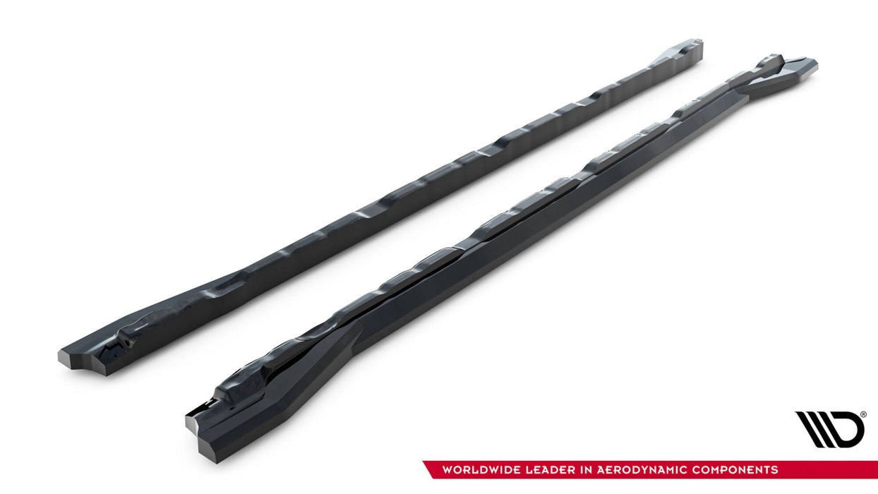 Maxton Design Side Skirts Diffusers Volkswagen Atlas R-Line Mk1 Facelift 2