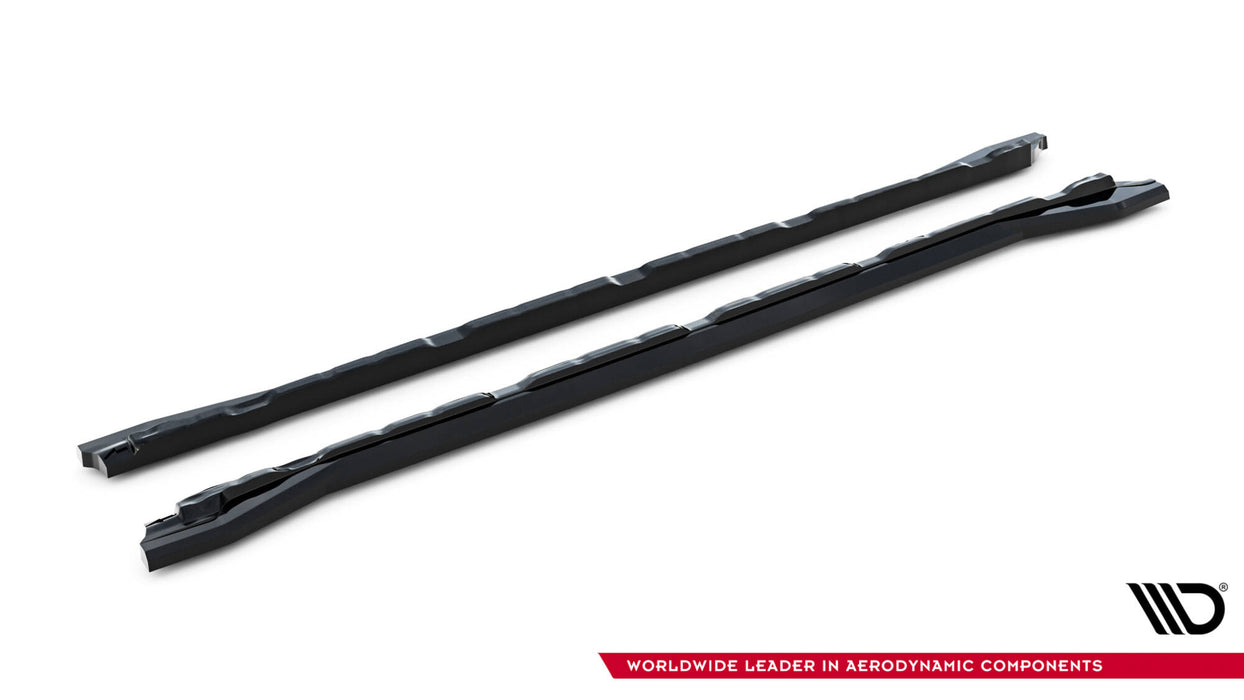 Maxton Design Side Skirts Diffusers Volkswagen Atlas R-Line Mk1 Facelift 2