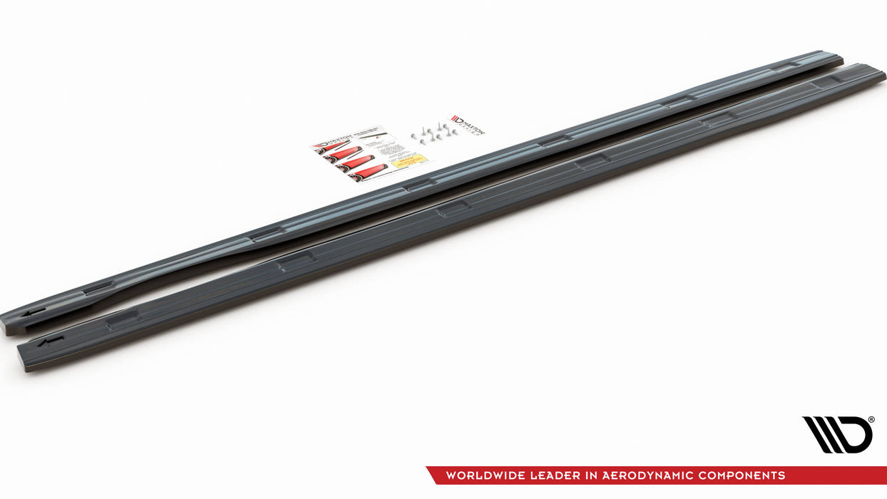 Maxton Design Side Skirts Diffusers Volkswagen Caddy Long Mk3 Facelift