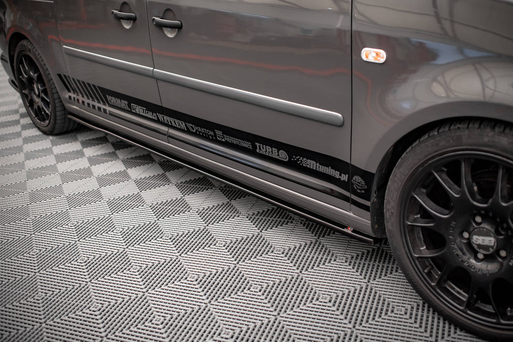 Maxton Design Side Skirts Diffusers Volkswagen Caddy Long Mk3 Facelift