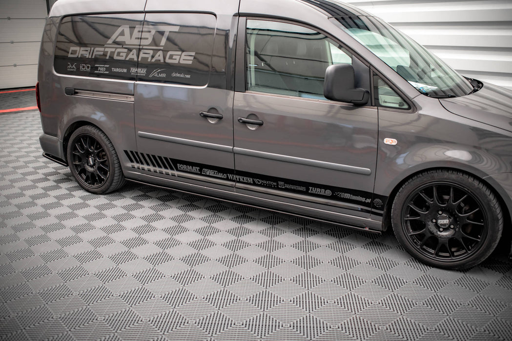 Maxton Design Side Skirts Diffusers Volkswagen Caddy Long Mk3 Facelift