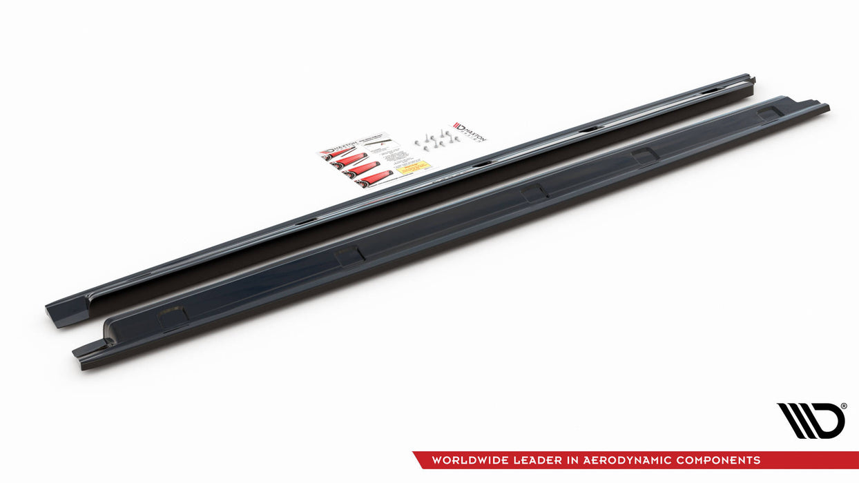Maxton Design Side Skirts Diffusers Volkswagen Caddy Mk5 / Ford Transit Connect Mk3