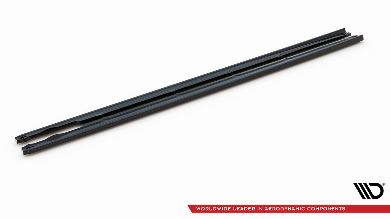 Maxton Design Side Skirts Diffusers Volkswagen Passat R-Line B8 Facelift