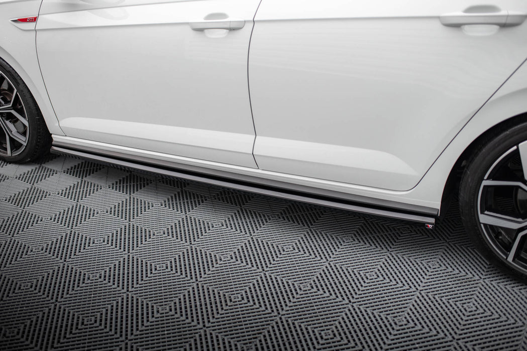 Maxton Design Side Skirts Diffusers Volkswagen Polo GTI Mk6 Facelift