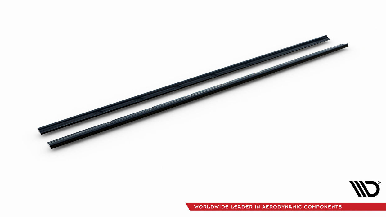 Maxton Design Side Skirts Diffusers Volkswagen T6 Long Facelift