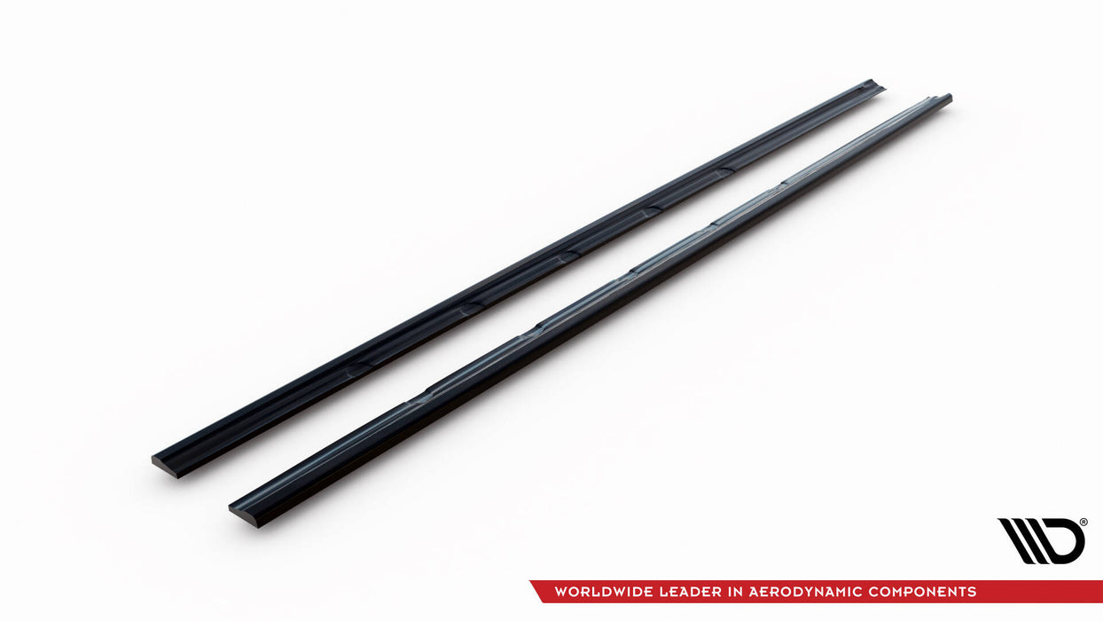 Maxton Design Side Skirts Diffusers Volkswagen T6 Long Facelift