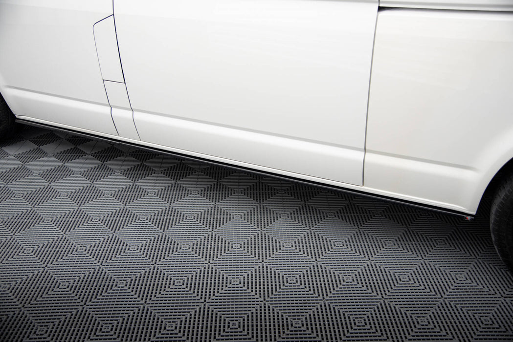 Maxton Design Side Skirts Diffusers Volkswagen T6 Long Facelift