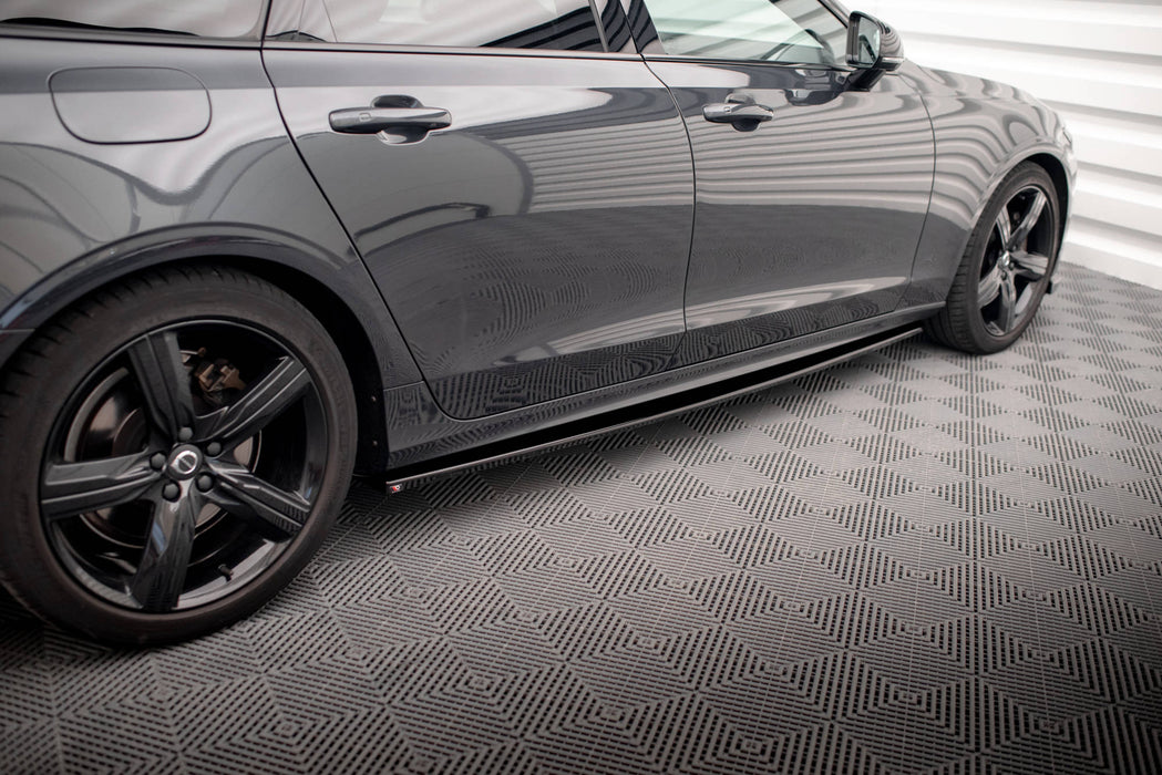 Maxton Design Side Skirts Diffusers Volvo V90 / S90 R-Design Mk2