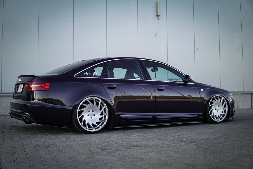 Maxton Design Side Skrits Diffusers Audi A6 S-Line C6 / C6 FL