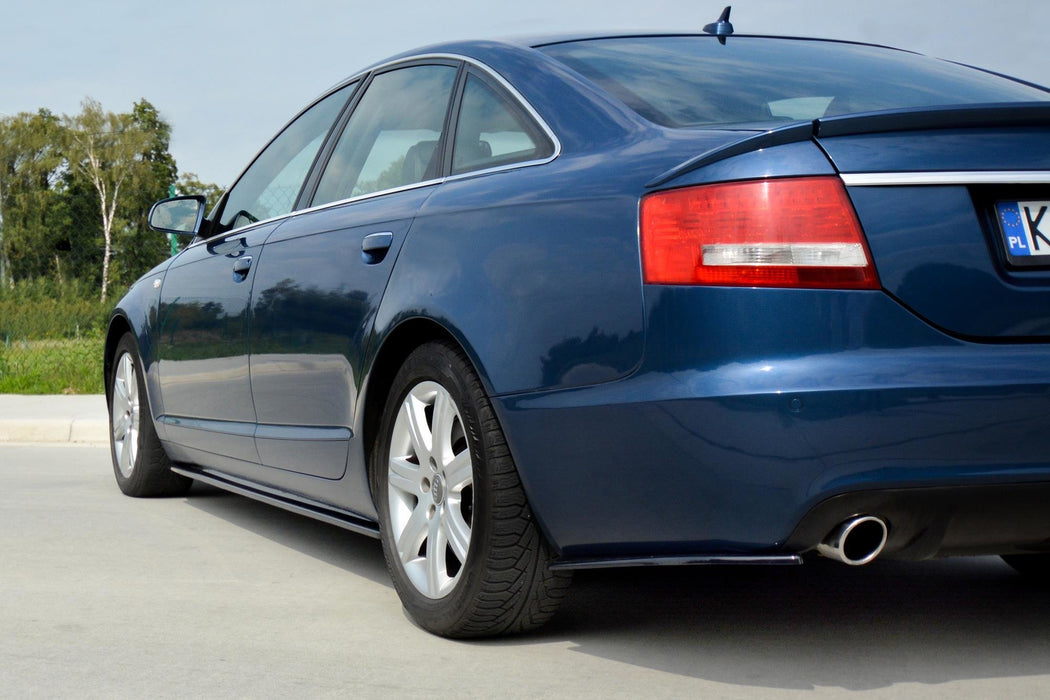Maxton Design Side Skrits Diffusers Audi A6 S-Line C6 / C6 FL