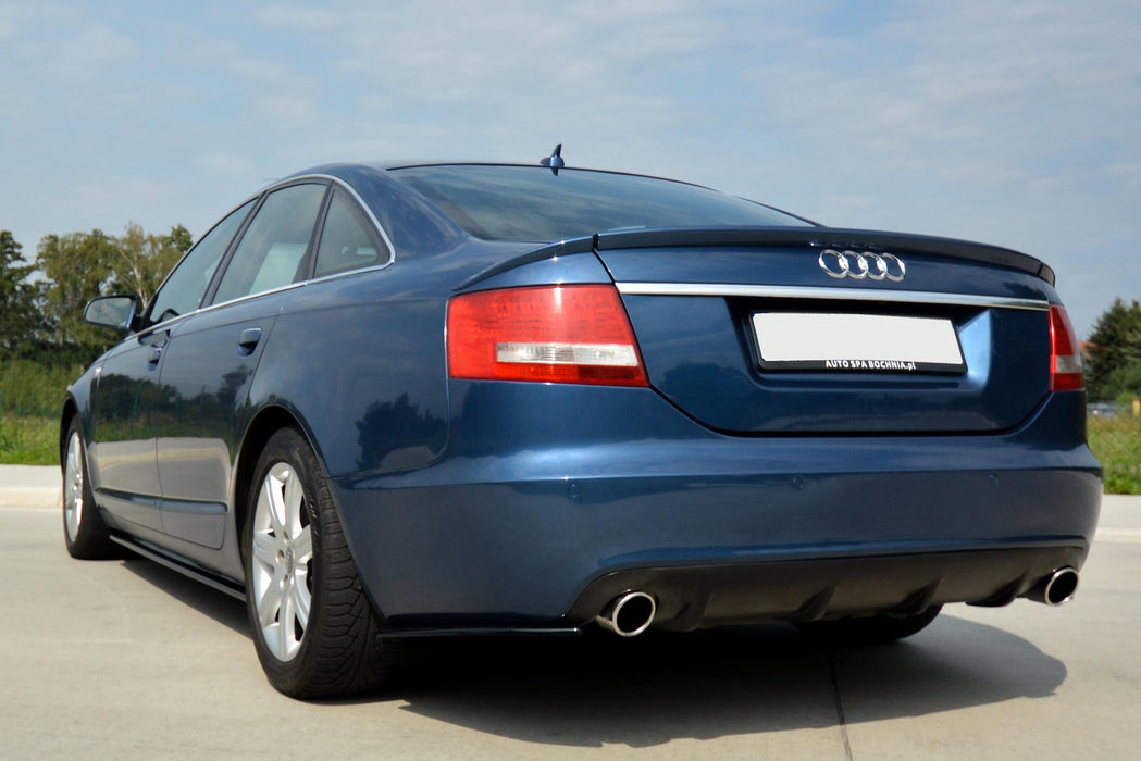 Maxton Design Side Skrits Diffusers Audi A6 S-Line C6 / C6 FL