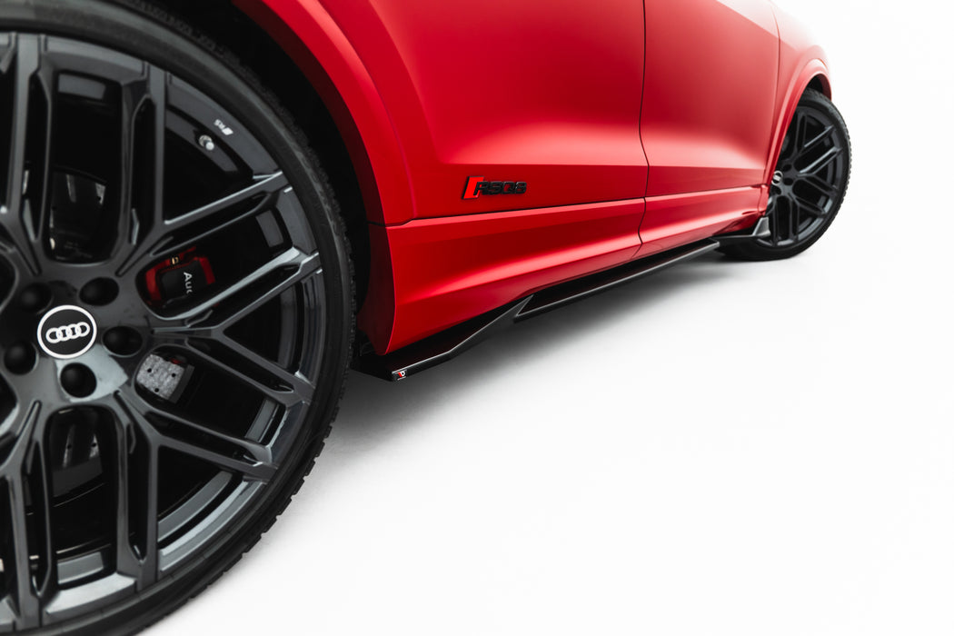 Maxton Design Side skirts Diffusers  Audi RSQ8 Mk1 Facelift