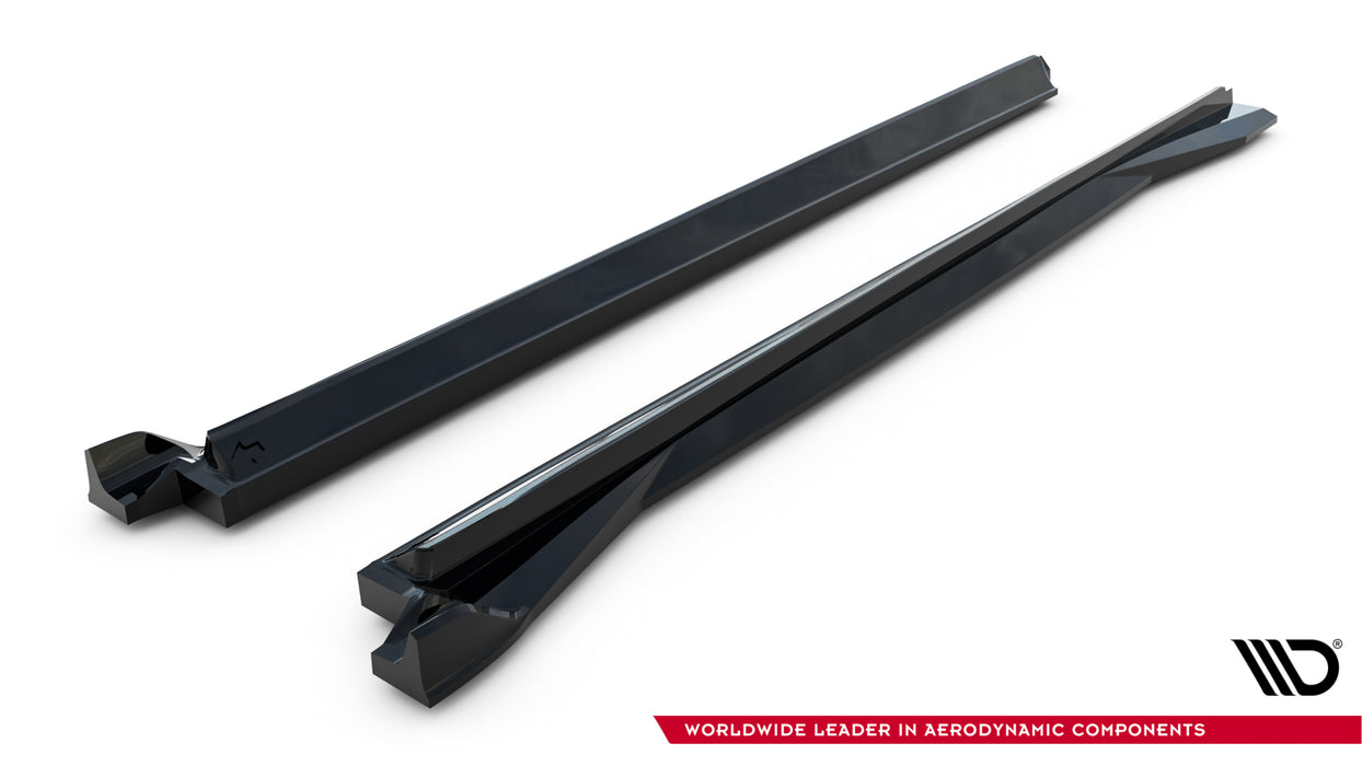 Maxton Design Side skirts Diffusers  Audi RSQ8 Mk1 Facelift