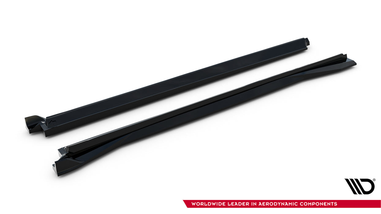 Maxton Design Side skirts Diffusers  Audi RSQ8 Mk1 Facelift