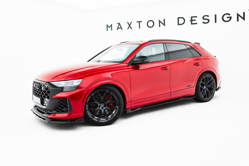 Maxton Design Side skirts Diffusers  Audi RSQ8 Mk1 Facelift