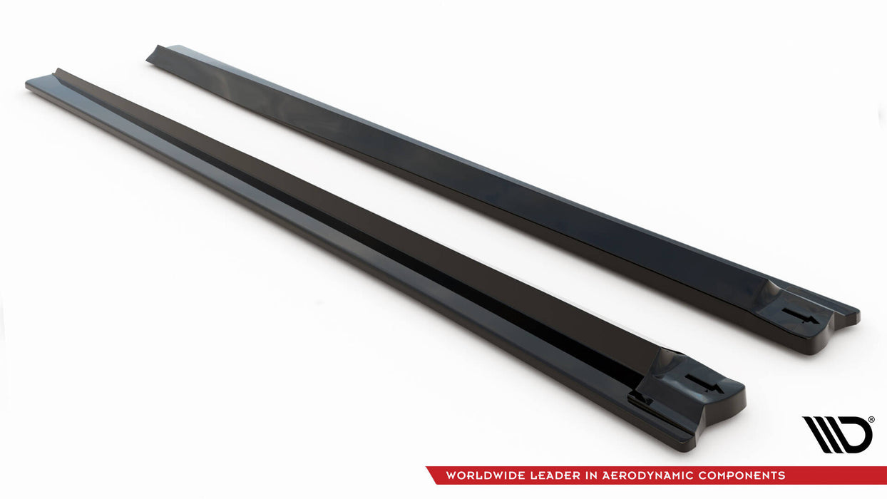 Maxton Design Side skirts Diffusers  V.1 Audi Q8 / Q8 S-line / SQ8 Mk1