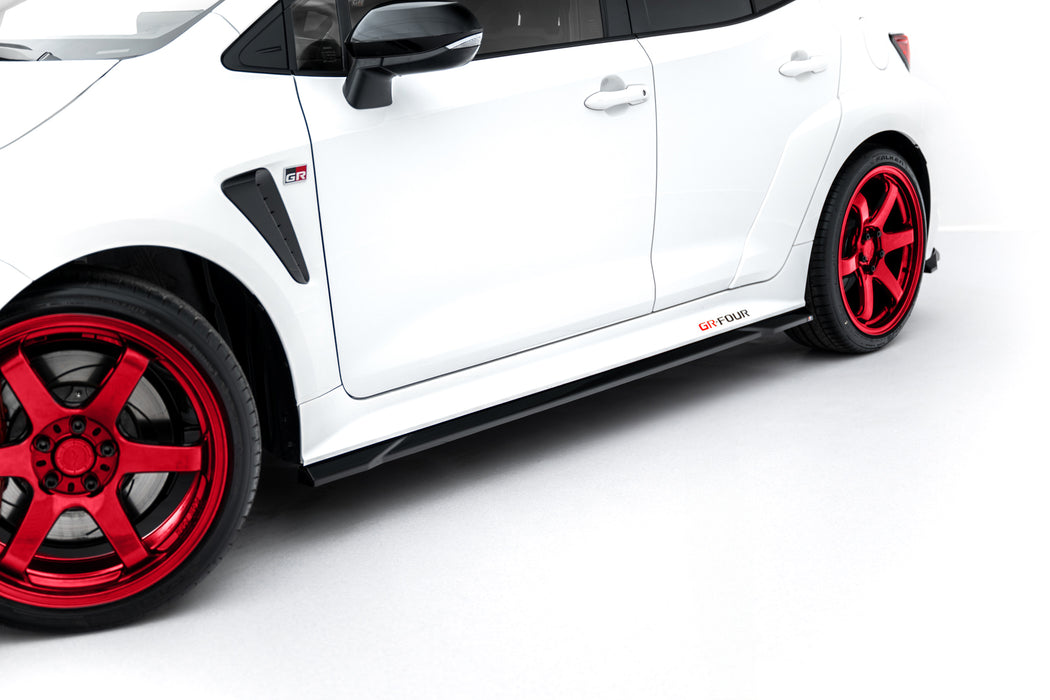 Maxton Design Side skirts Diffusers  V.1 Toyota GR Corolla Mk12
