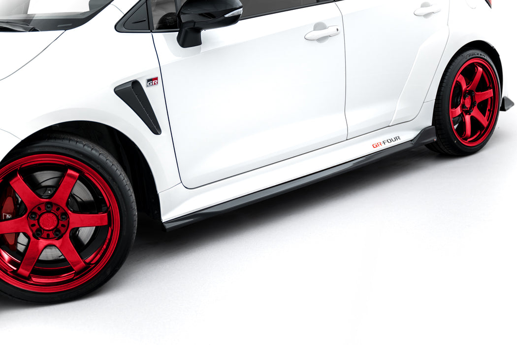 Maxton Design Side skirts Diffusers  V.2 Toyota GR Corolla Mk12