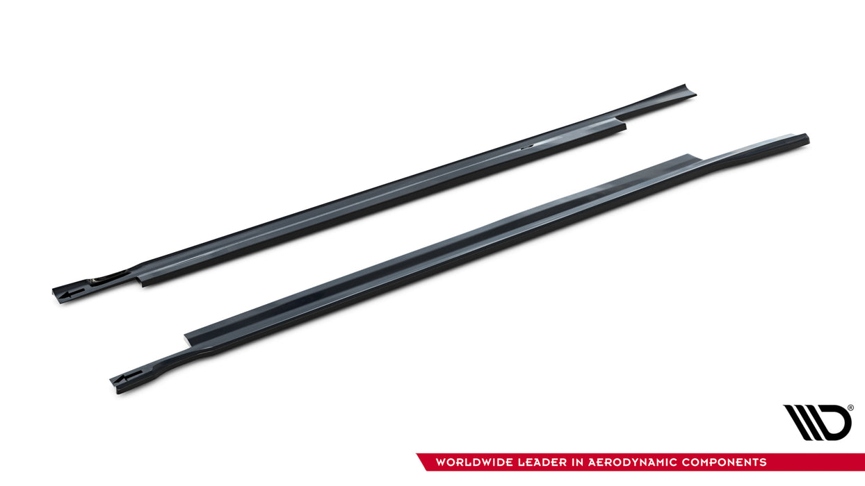 Maxton Design Side skirts Diffusers for BMW X4 M-Pack G02