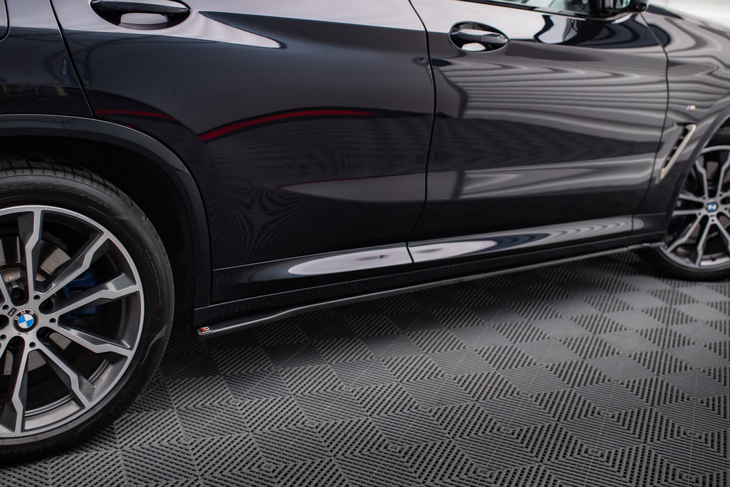Maxton Design Side skirts Diffusers for BMW X4 M-Pack G02