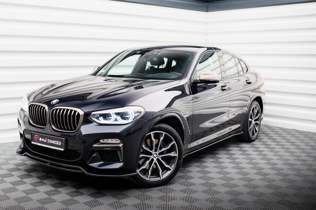Maxton Design Side skirts Diffusers for BMW X4 M-Pack G02