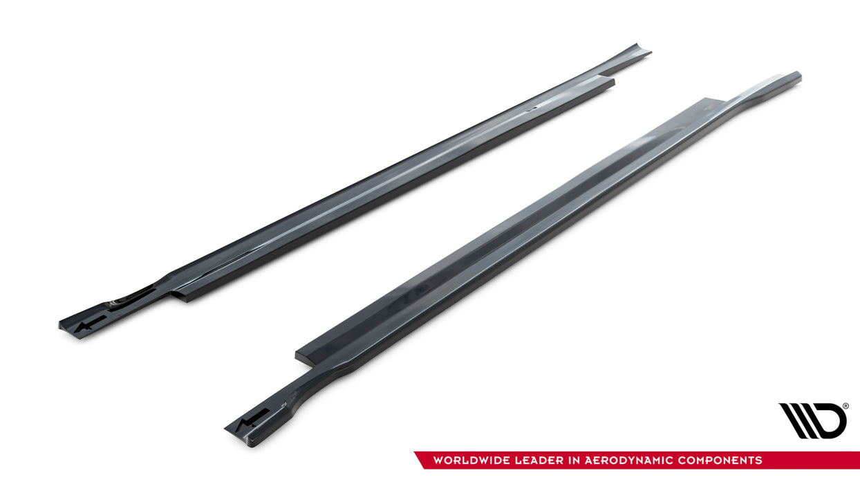 Maxton Design Side skirts Diffusers for BMW X4 M-Pack G02