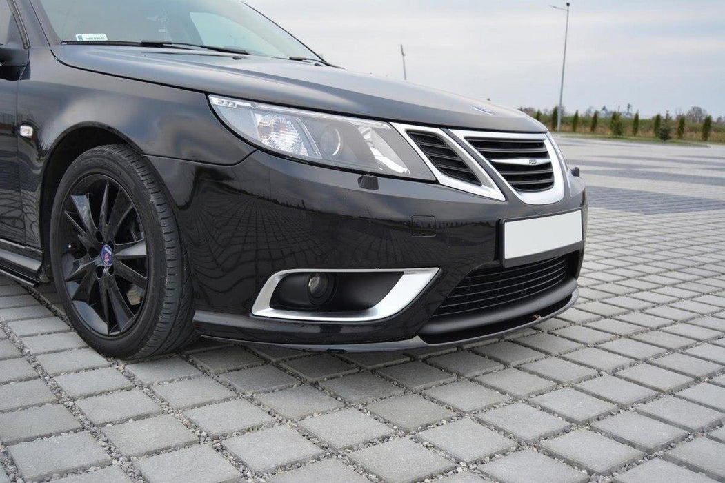 Maxton Design Splitter Przedni Saab 9-3 Aero Mk2 Facelift