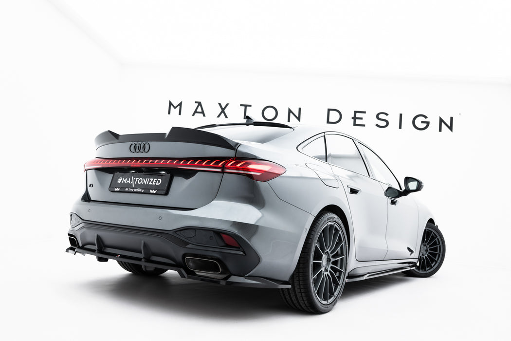 Maxton Design Spoiler Cap 3D Audi A5 S-Line / S5 Sedan B10