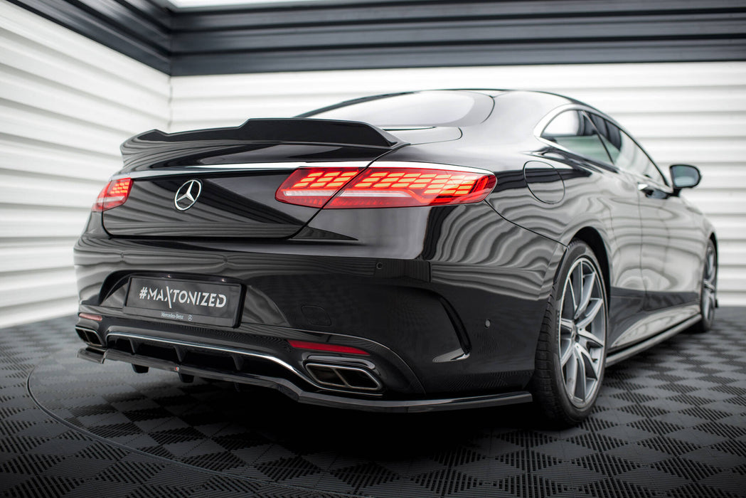 Maxton Design Spoiler Cap 3D Mercedes-Benz S Coupe AMG-Line C217 Facelift