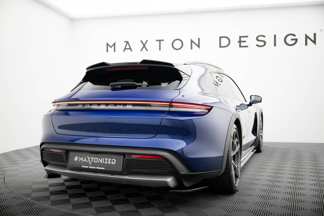 Maxton Design Spoiler Cap 3D Porsche Taycan Cross Turismo 4S