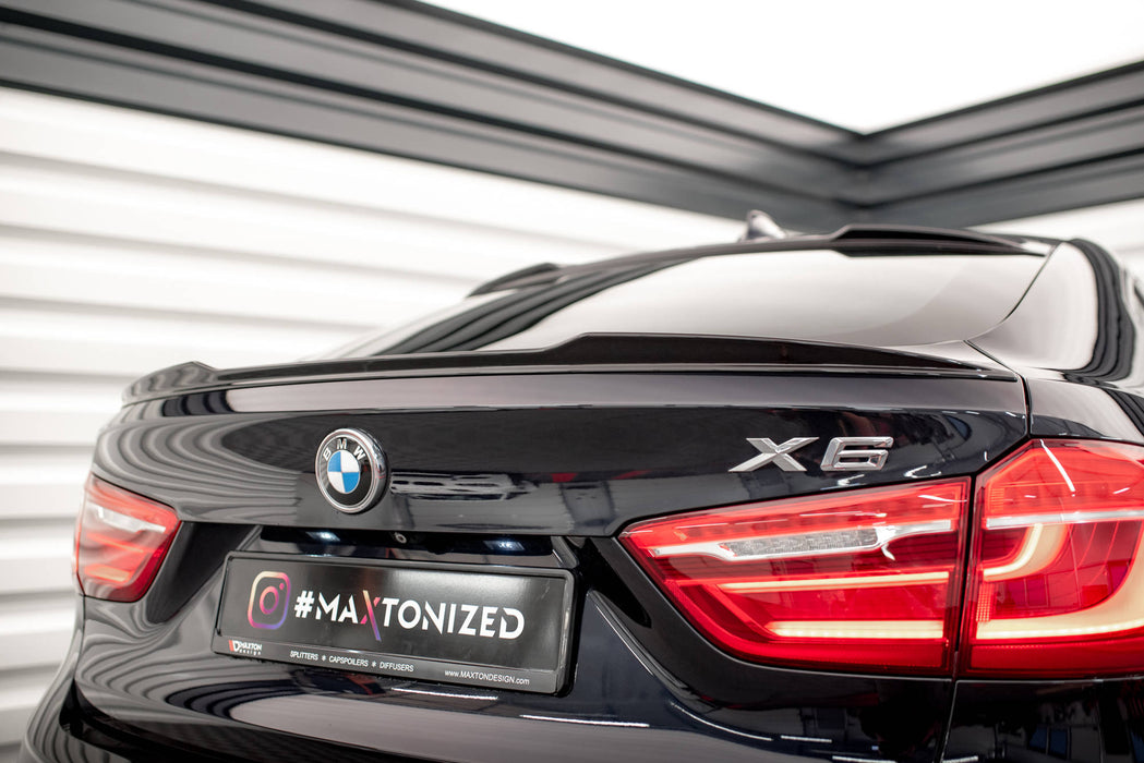 Maxton Design Spoiler Cap 3D V.1 BMW X6 F16 M-Pack / X6 M F86