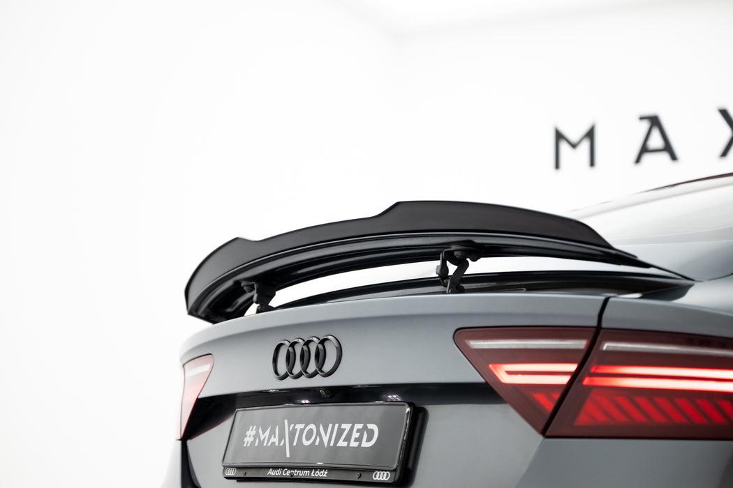 Maxton Design Spoiler Cap Audi A7 / S7 / A7 S-Line C7 / C7 Facelift