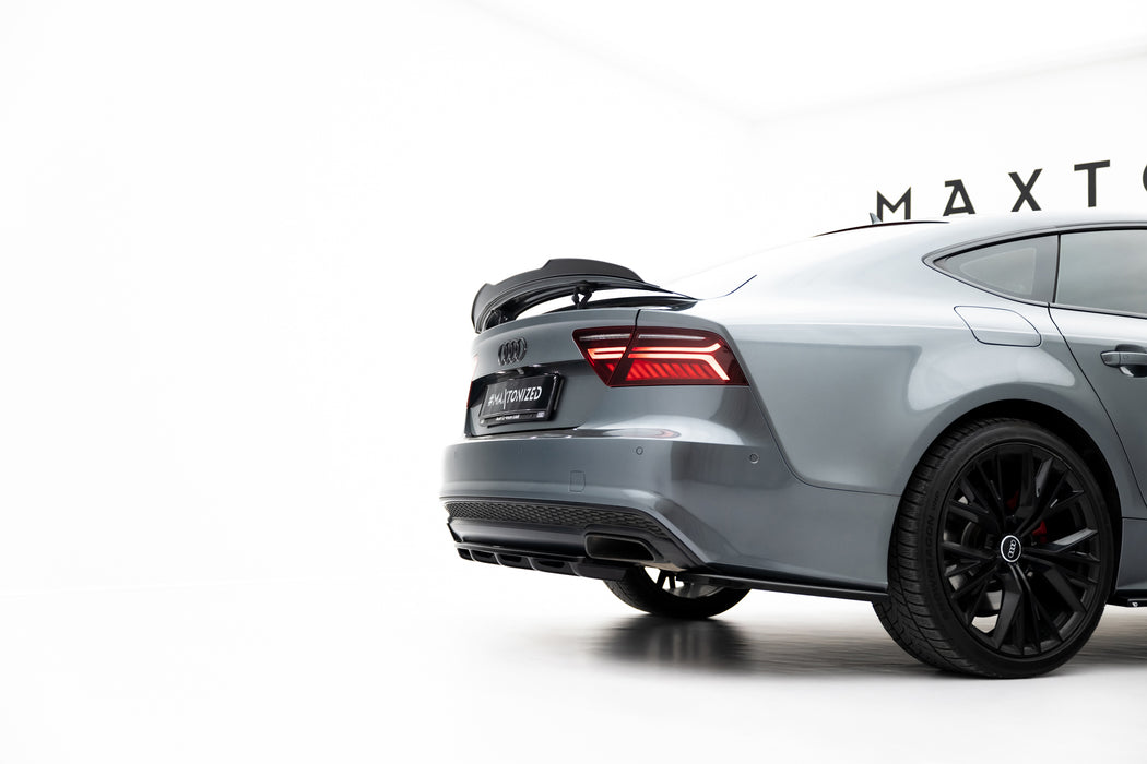 Maxton Design Spoiler Cap Audi A7 / S7 / A7 S-Line C7 / C7 Facelift