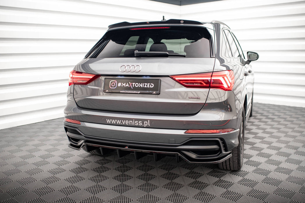 Maxton Design Spoiler Cap Audi Q3 S-Line F3