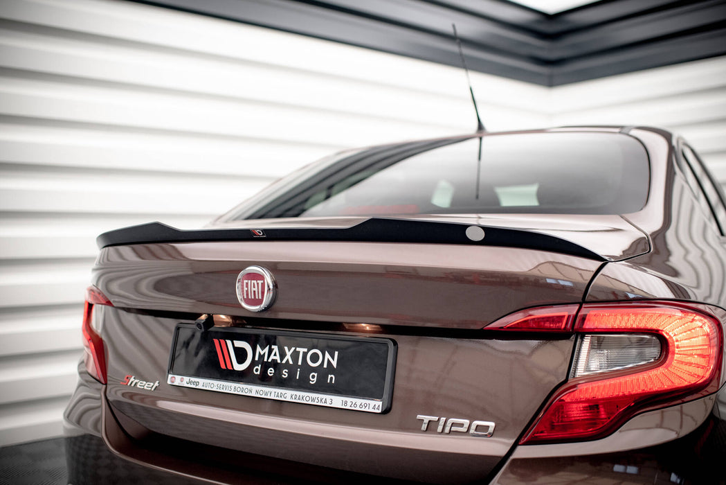 Maxton Design Spoiler Cap Fiat Tipo S Sedan Mk1