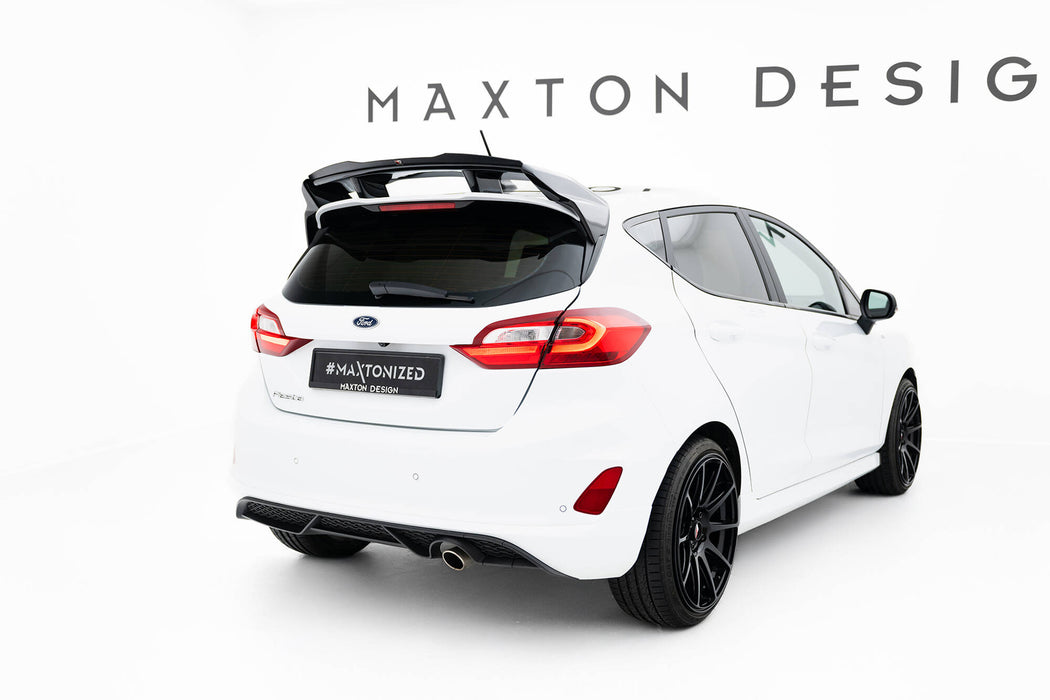 Maxton Design Spoiler Cap Ford Fiesta ST / ST-Line Mk8 / Mk8 Facelift (For Spoiler FO-FI-8-ST-FH1FP )