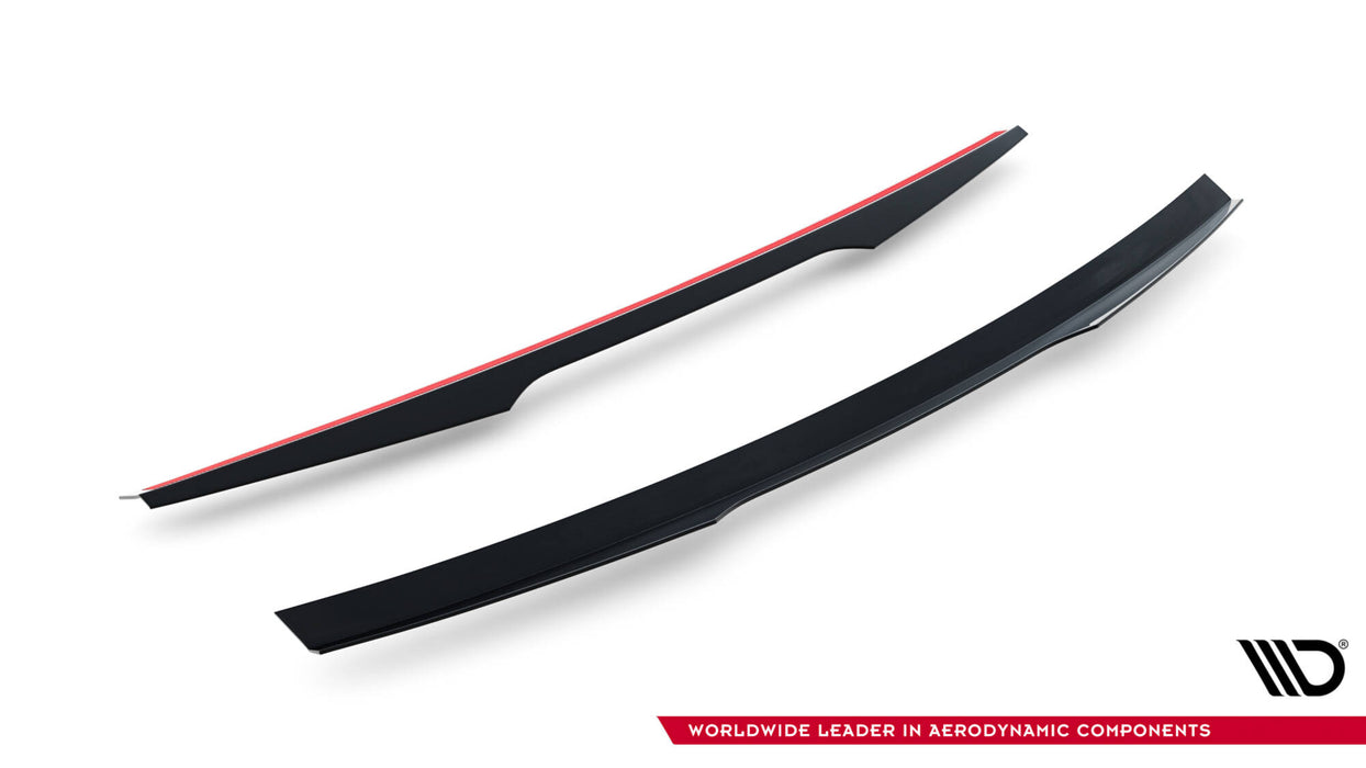 Maxton Design Spoiler Cap Ford Fiesta ST / ST-Line Mk8 / Mk8 Facelift (For Spoiler FO-FI-8-ST-FH1FP )